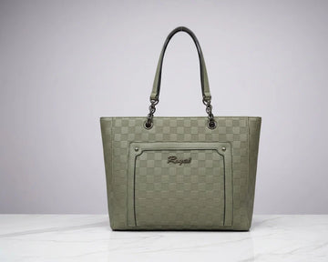 Ridged Texture Shoulder Bag